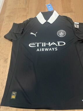 Puma Manchester City Away Jersey Replica Black